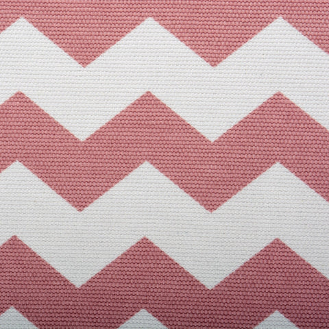 DII 13 x 13 x 13, Chevron Rose, 100% Polyester, L