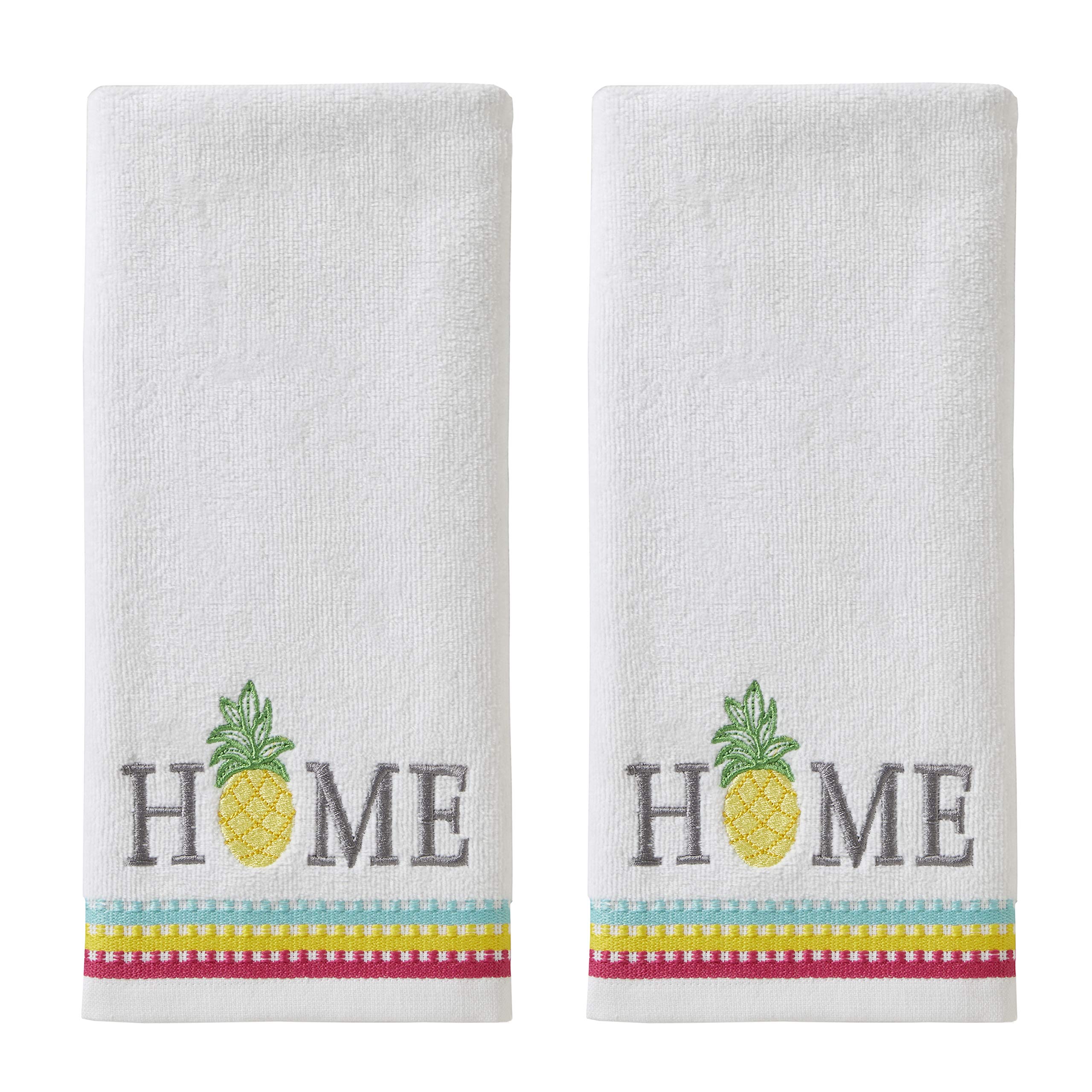 SKL Home Pineapple Home Hand Towel Set, 16x25