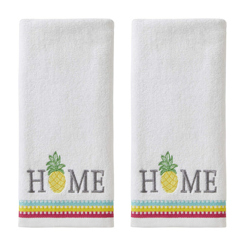 SKL Home Pineapple Home Hand Towel Set, 16x25