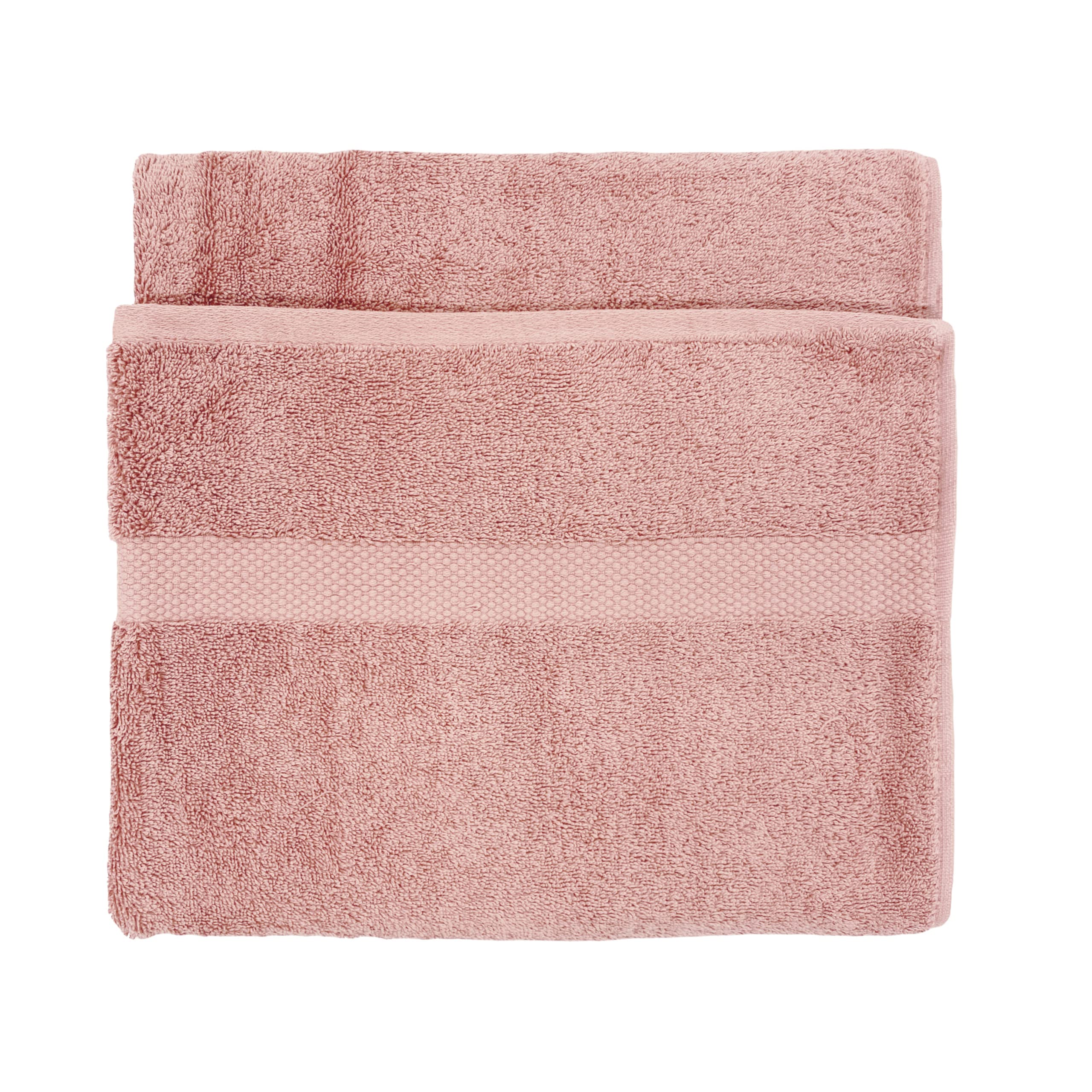 Yard The Linen Loft 6 Piece Hand Towel/Bath Sheet Bale, Cotton, Blush