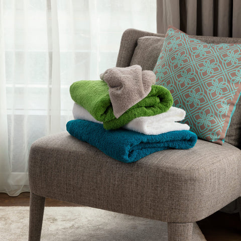 möve Superwuschel soap cloth 30 x 30 cm made of 100% cotton, snow