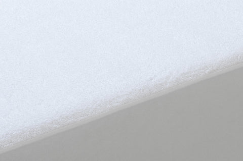 Savel - Mattress Cover (90x190/200 cm) Single Size | Bamboo Bed Cover | Waterproof Mattress Protector - White