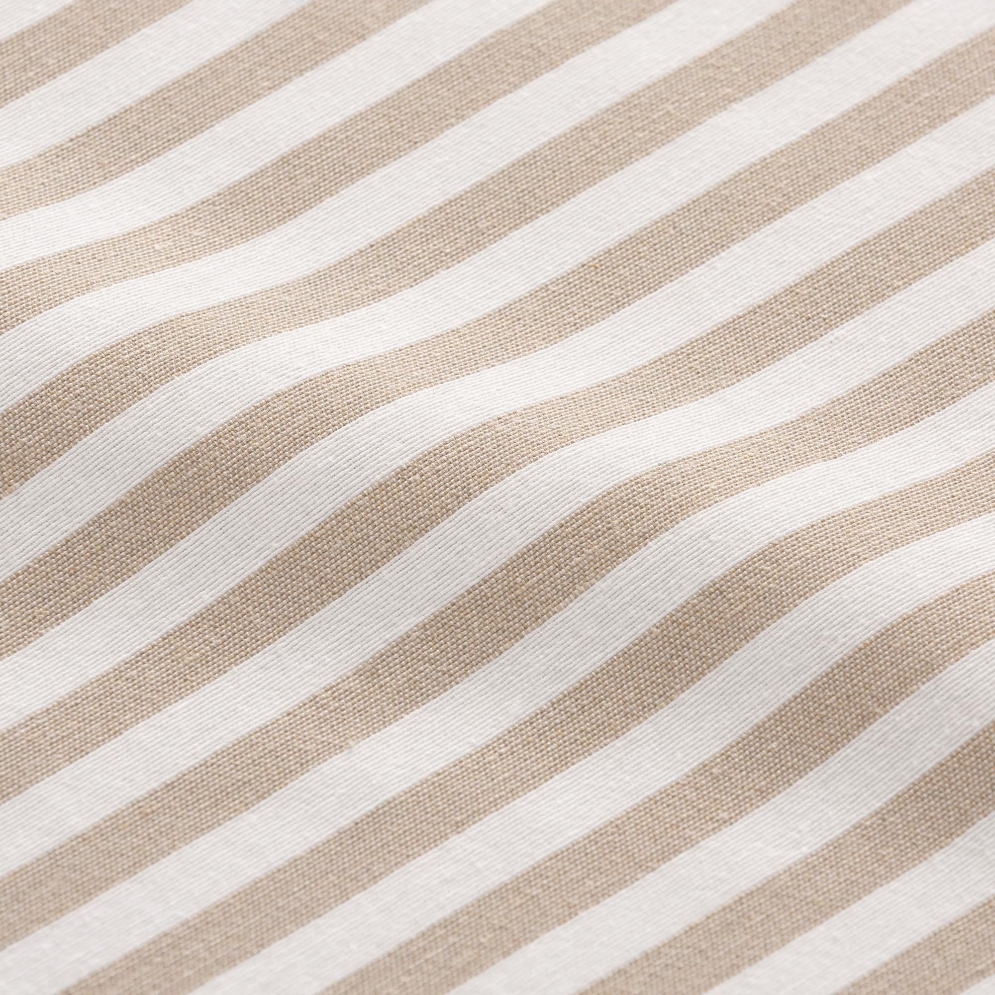 Bed Cover 140 x 190 / 200 cm Bed Base Cover 140 cm – Beige Stripes