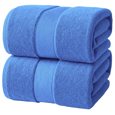 Infinitee Xclusives Bath Sheets Extra Large - 2 Pack, 600 GSM - 90 x 180 cm