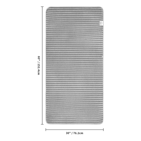 POLYTE 430 GSM Microfibre Quick Dry Waffle Bath Towel, 76.2x152.4 cm