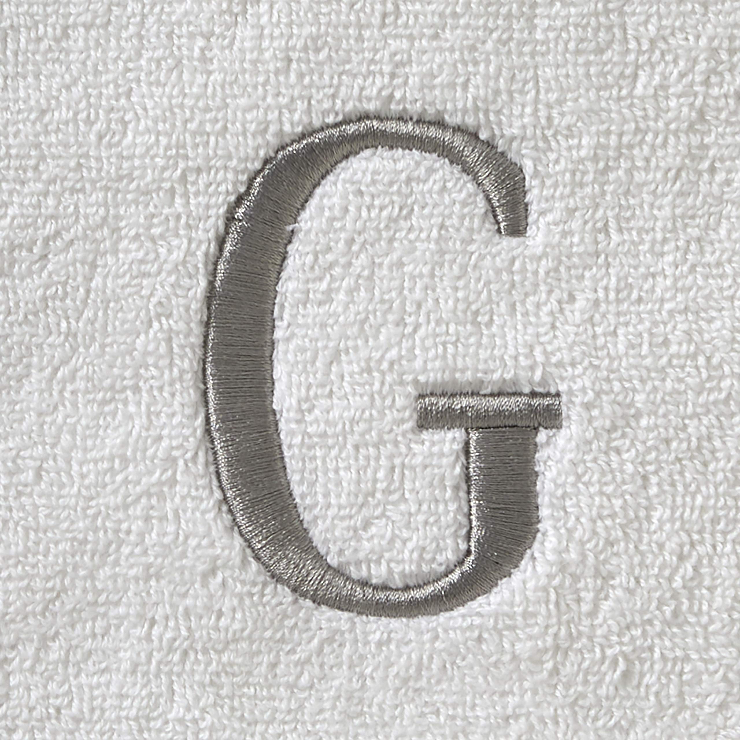 SKL Home Bath Towel, G, Cotton, White, 28x54