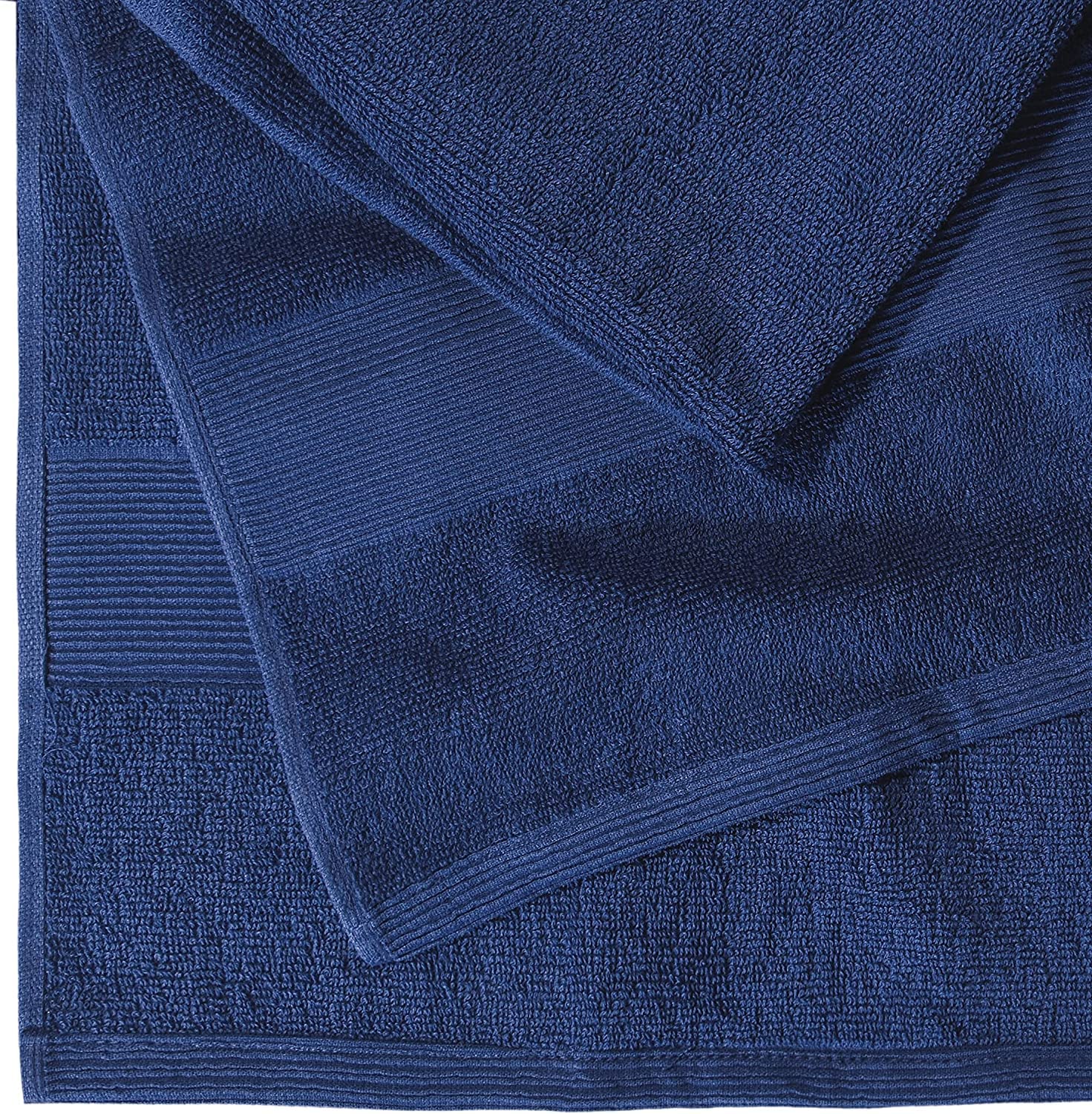 Textile Do Extra Large Super Jumbo Bath Sheet Towel 100% Egyptian Cotton XL Bath Sheets(100 x 200 cm-600 GSM) (Blue)