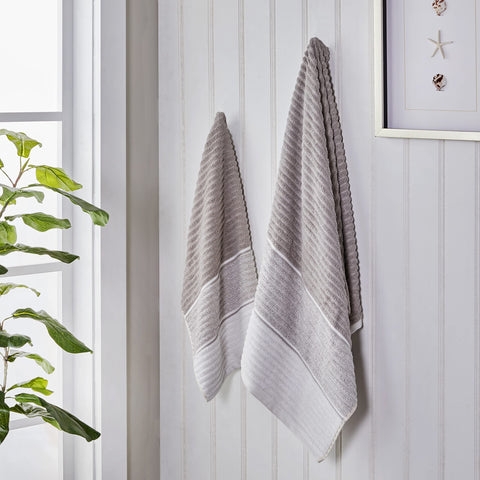 SKL Home by Saturday Knight Ltd. Planet Ombre 2 Pc Hand Towel Set, Taupe