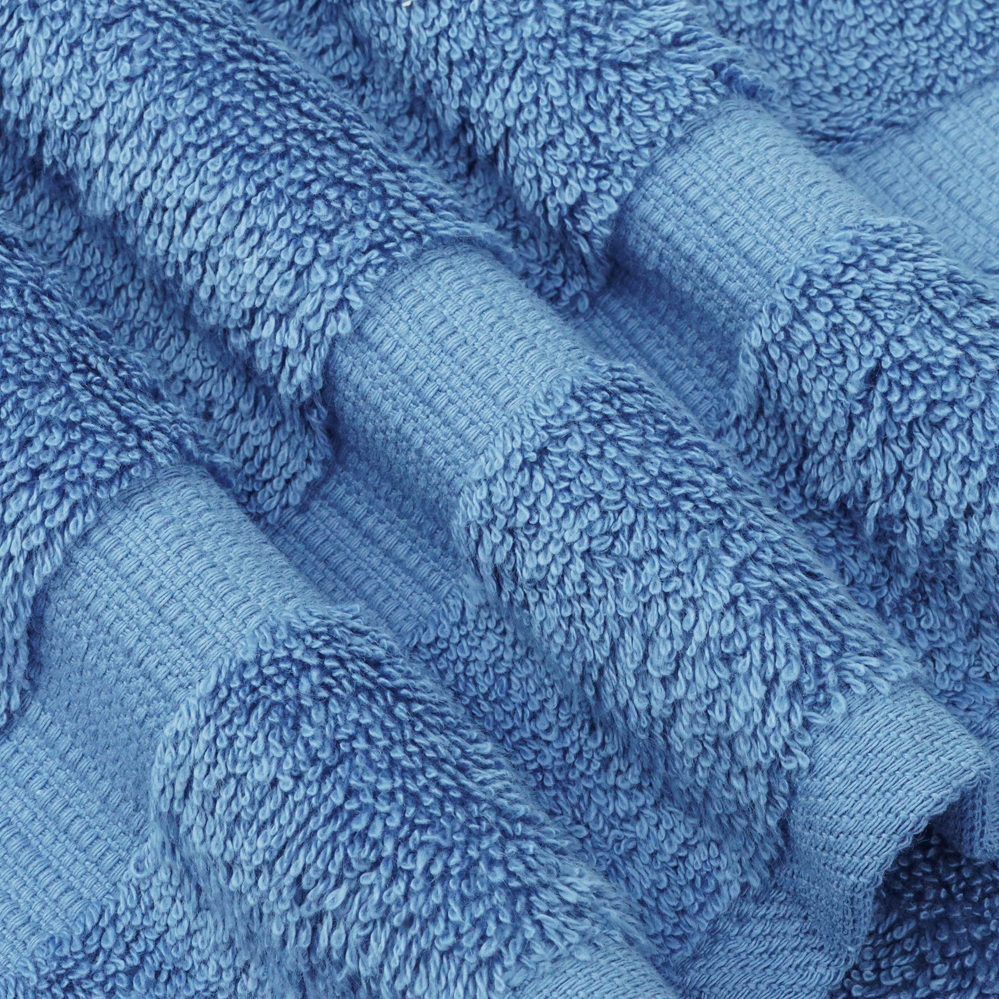 Chakir Turkish Linens | Hotel & Spa Quality 100% Cotton Premium Turkish Towels | Soft & Absorbent (6-Piece Hand Towels, Wedgewood)