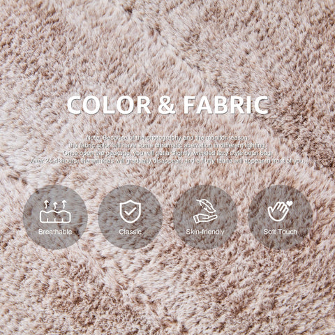 Hobestluk Bean Bag Chairs for Adults Giant Bean Bag Chair Memory Foam BeanBag Chair Togo Sofa Chair with Filler Faux Fur Fireside Beanbags Lazy Sofa