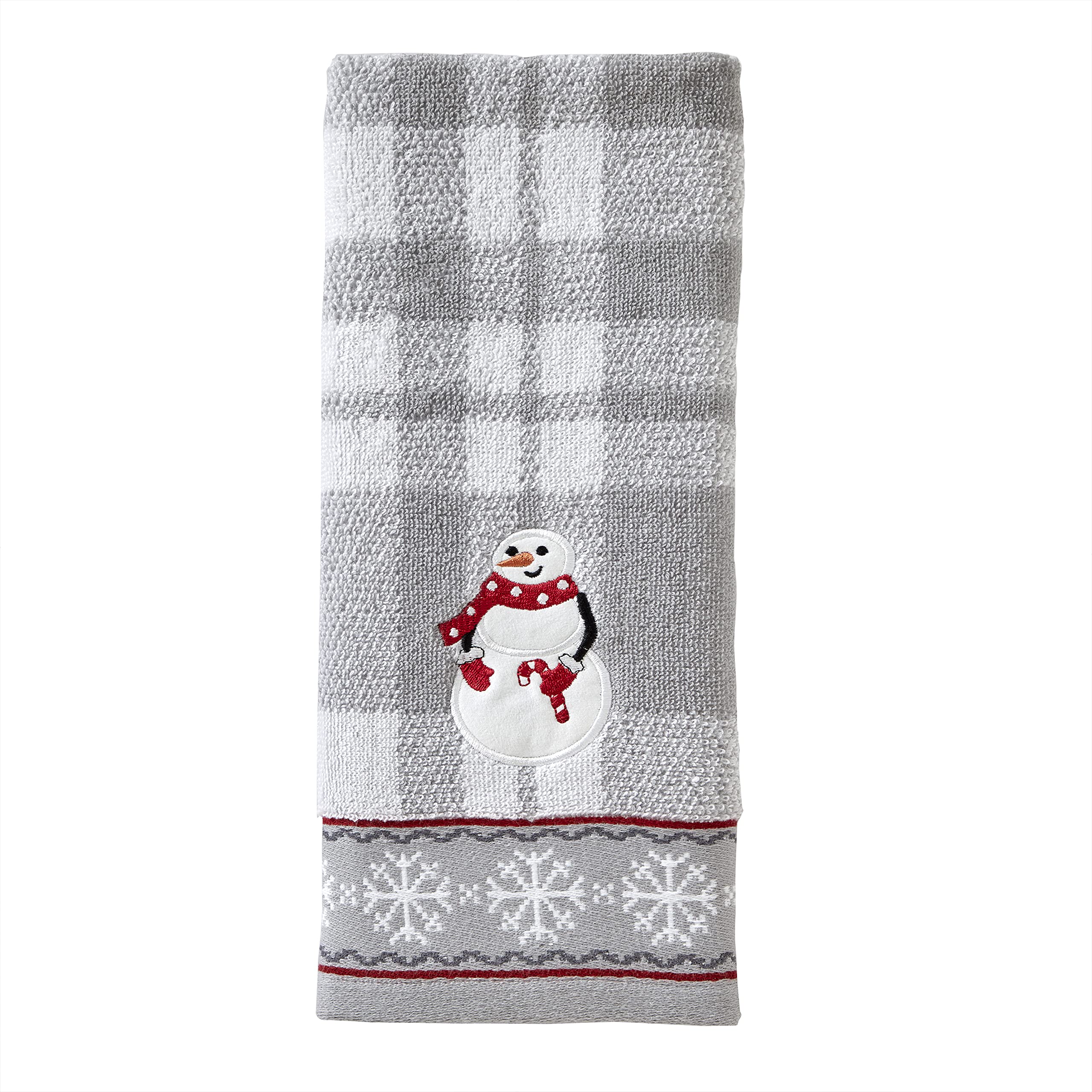 SKL Home by Saturday Knight Ltd. Hand Towel Set, Cotton, Gray, 16"x26"