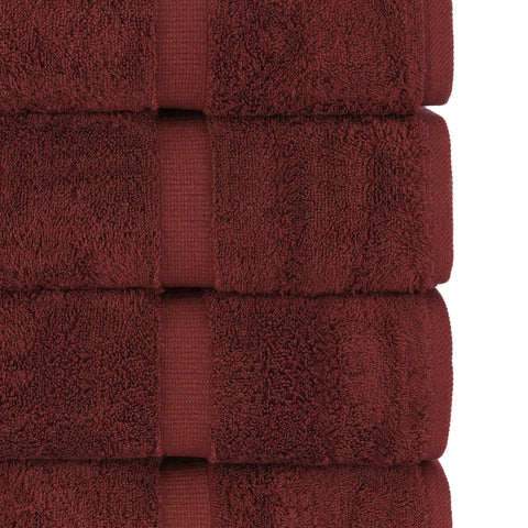 Chakir Turkish Linens Luxury Spa and Hotel Quality Premium Turkish Cotton 6-Piece Towel Set (2 x Bath Towels, 2 x Hand Towels, 2 x Washcloths)
