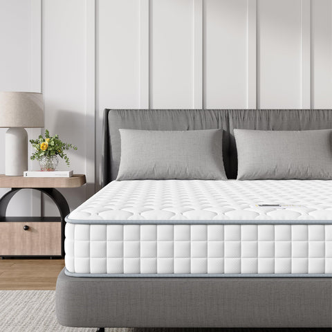 BedStory 2FT6 Small Single Mattress, Sleeping Sprung Mattress Medium Firm Bonnell Spring with Breathable Fabric Fire Resistant Barrier Skin-friendly