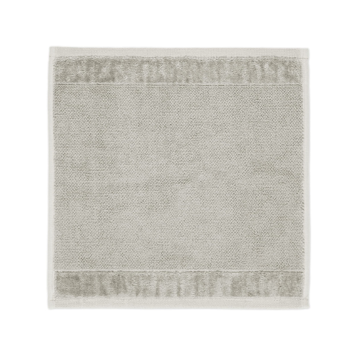 Möve Bamboo Luxe soap cloth 30 x 30 cm made of 60% cotton / 40% viscose from bamboo cellulose, silver grey