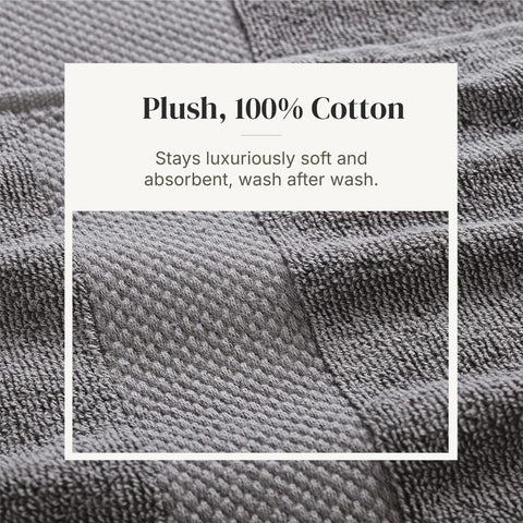 Modern Threads With Filgree Jacquard Border, Charcoal, 13" x 13\