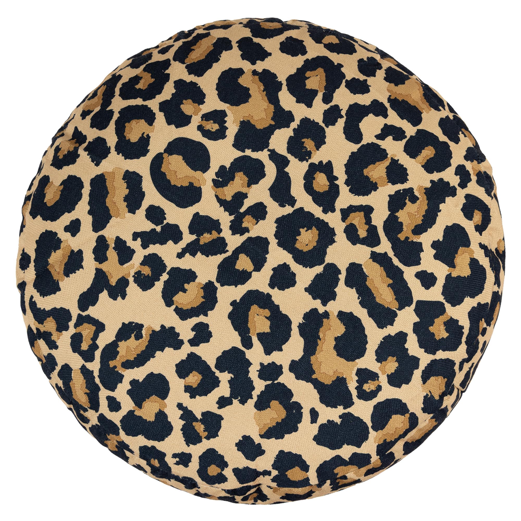icon Milano Leopard Print Bean Bag Footstool with Filling Included
