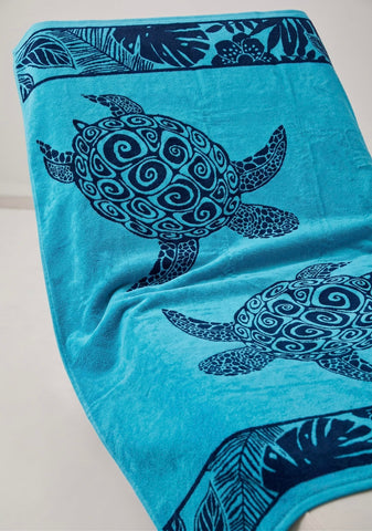 Large Egyptian Beach Towels For Adults 100% Cotton - Pack of 2