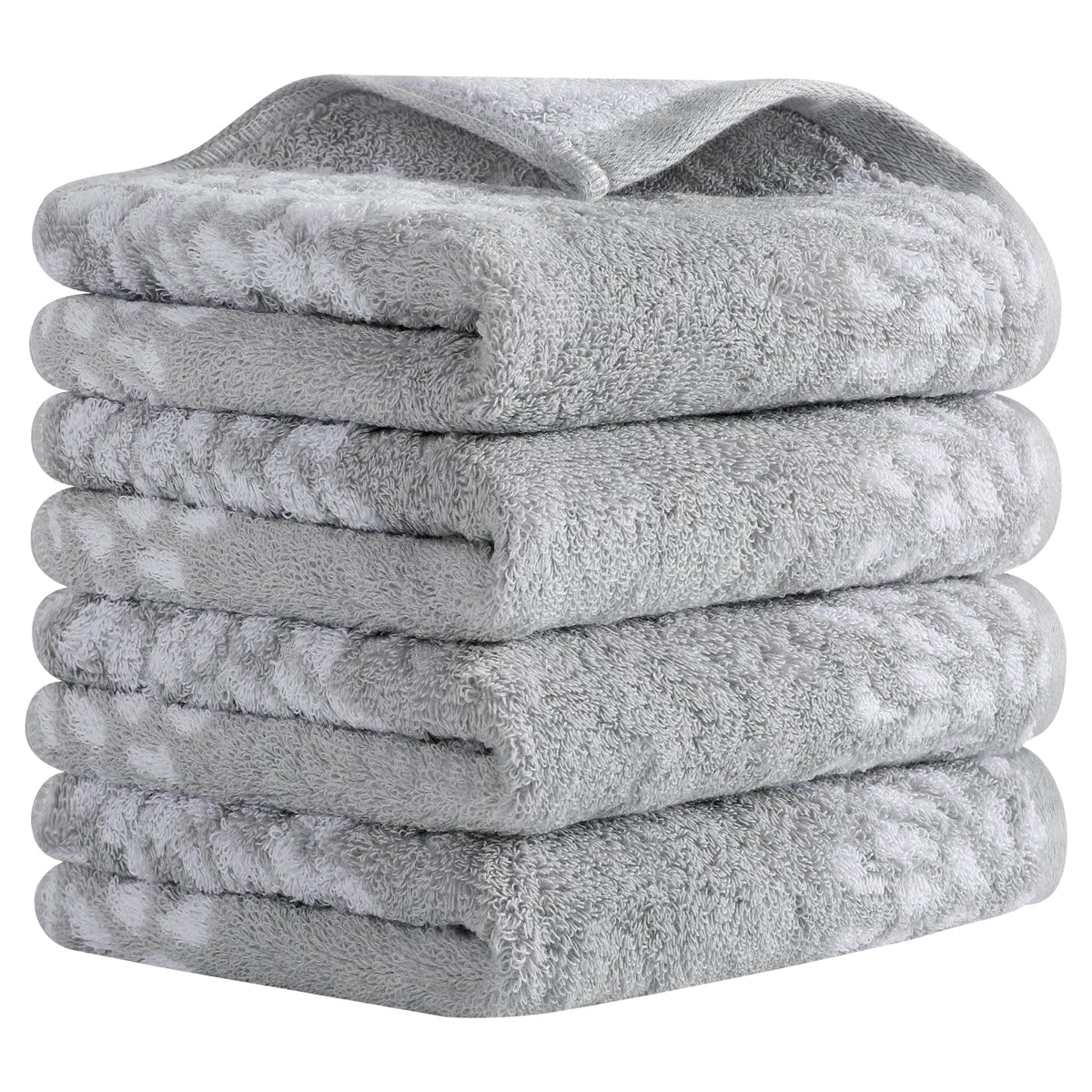 HMETOL Cartoon Patten Cotton Absorbent Soft Hand Towels