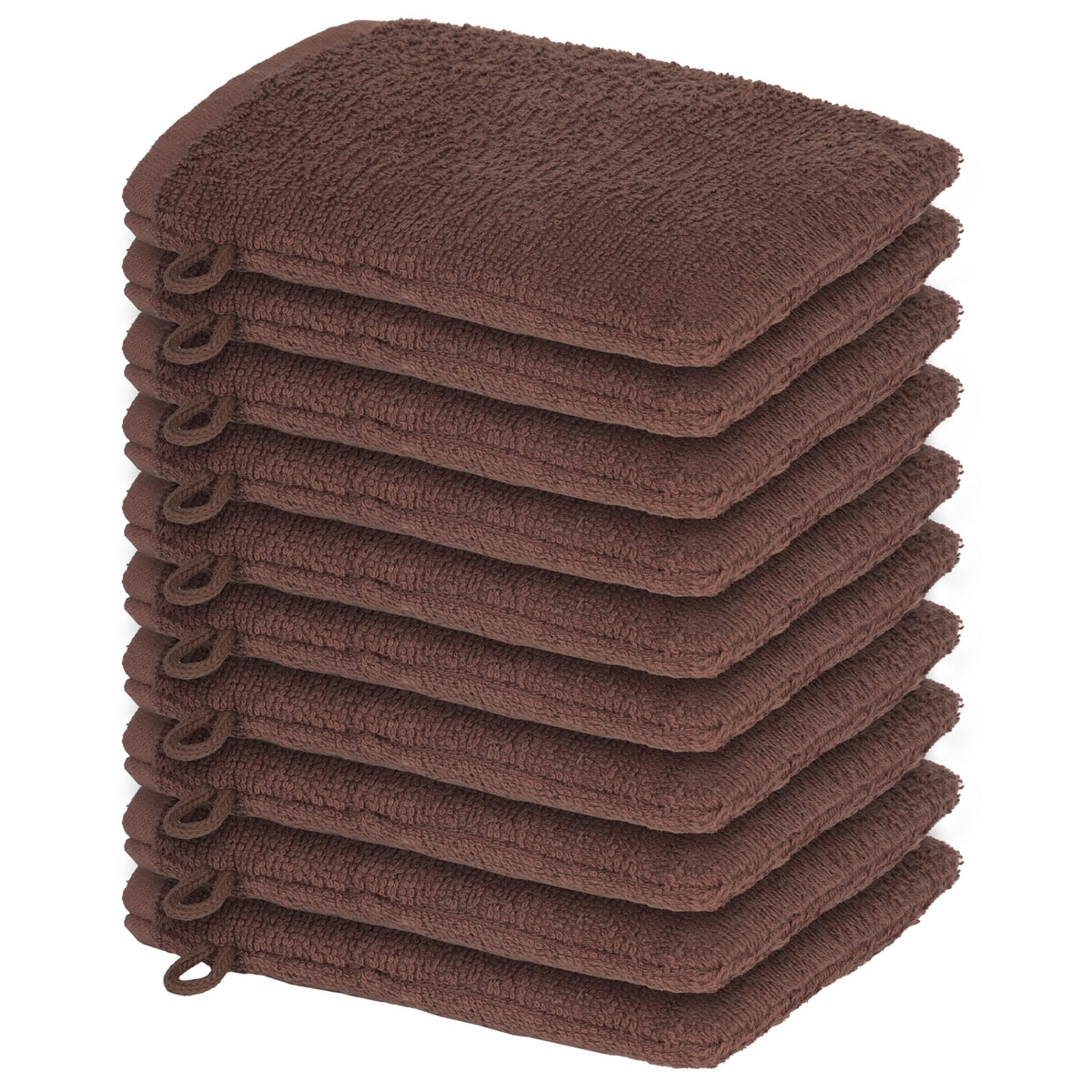 Perefly Washcloth Small Towels Set - 15 X 21 CM Hand Towels for Bathroom & Gym - Soft & Absorbent - Fast Drying Wash Cloths 10 Pack
