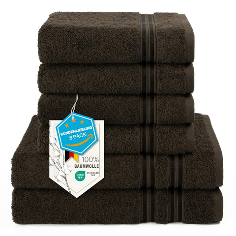 Hammetex Bathrobe 100% Cotton Unisex for Men and Women Quality 400 g/m² Quality Soft Absorbent Terry Towelling Bathrobe for Couples with Pockets
