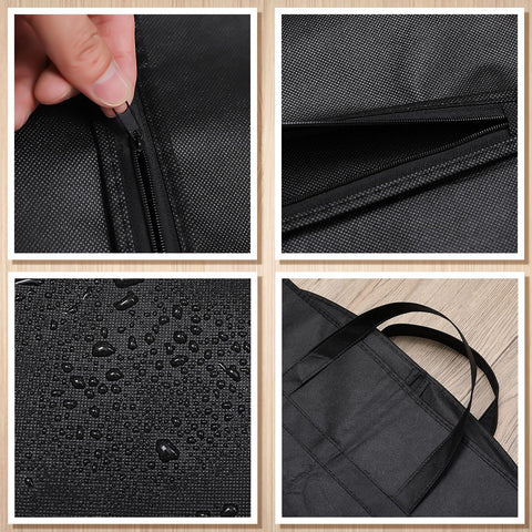2 Pack Suit Bags Suit Covers For Men Suits Carrier With Handles And Gusset