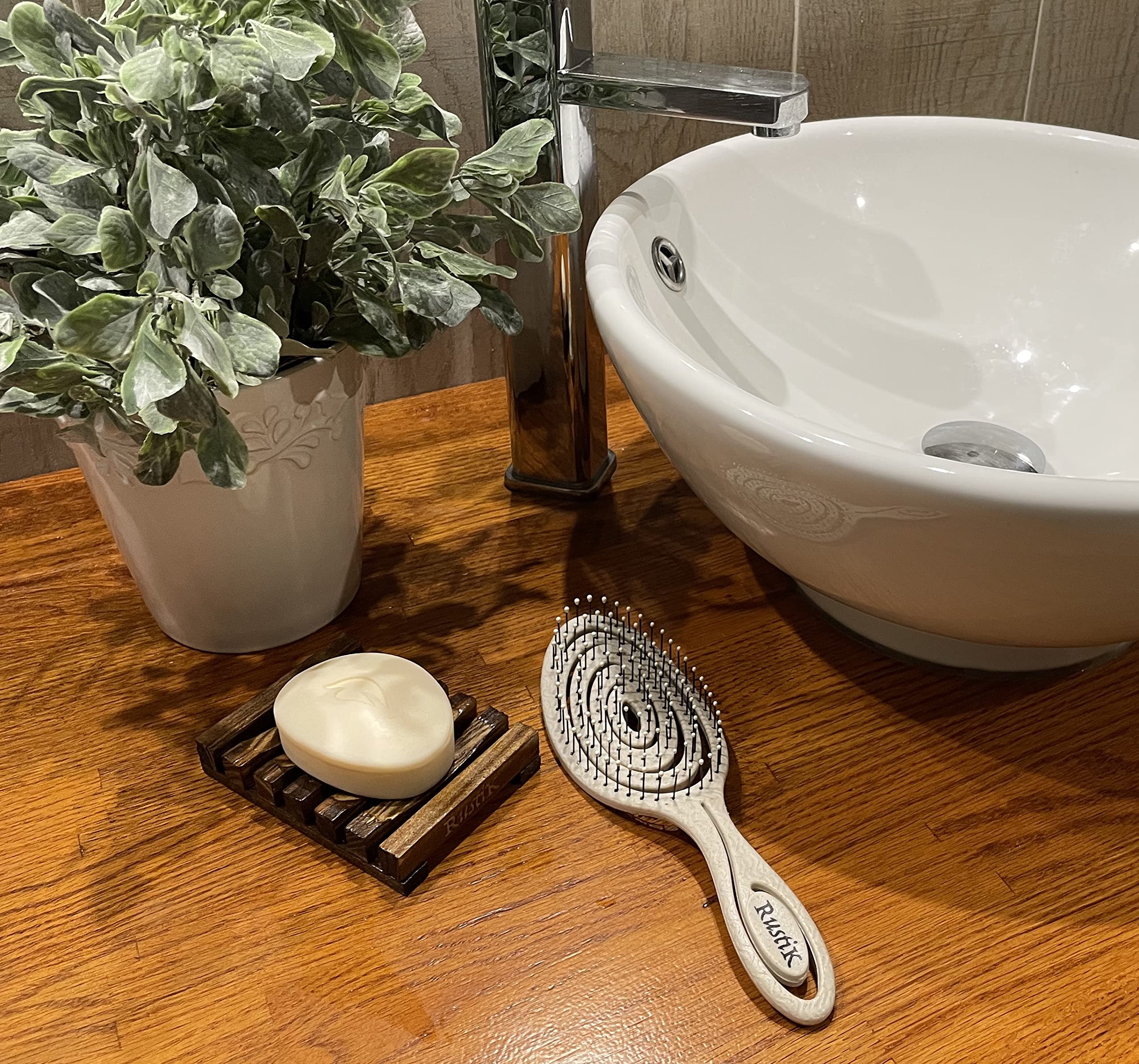 Wooden Soap Dish/Tray By RustiK, Handmade, Eco Friendly, Natural, Woodcrafted For Kitchen, Bathroom, Shower.