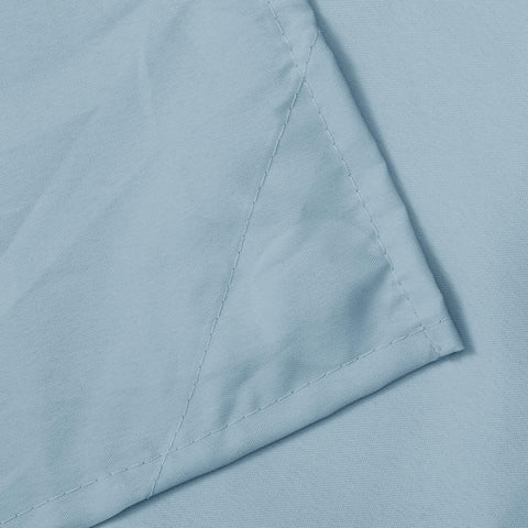 N&Y HOME Fabric Shower Curtain or Liner - Light Blue Shower Curtain for Bathroom with Hotel Quality, Machine Washable - Blue Fog, 72x72