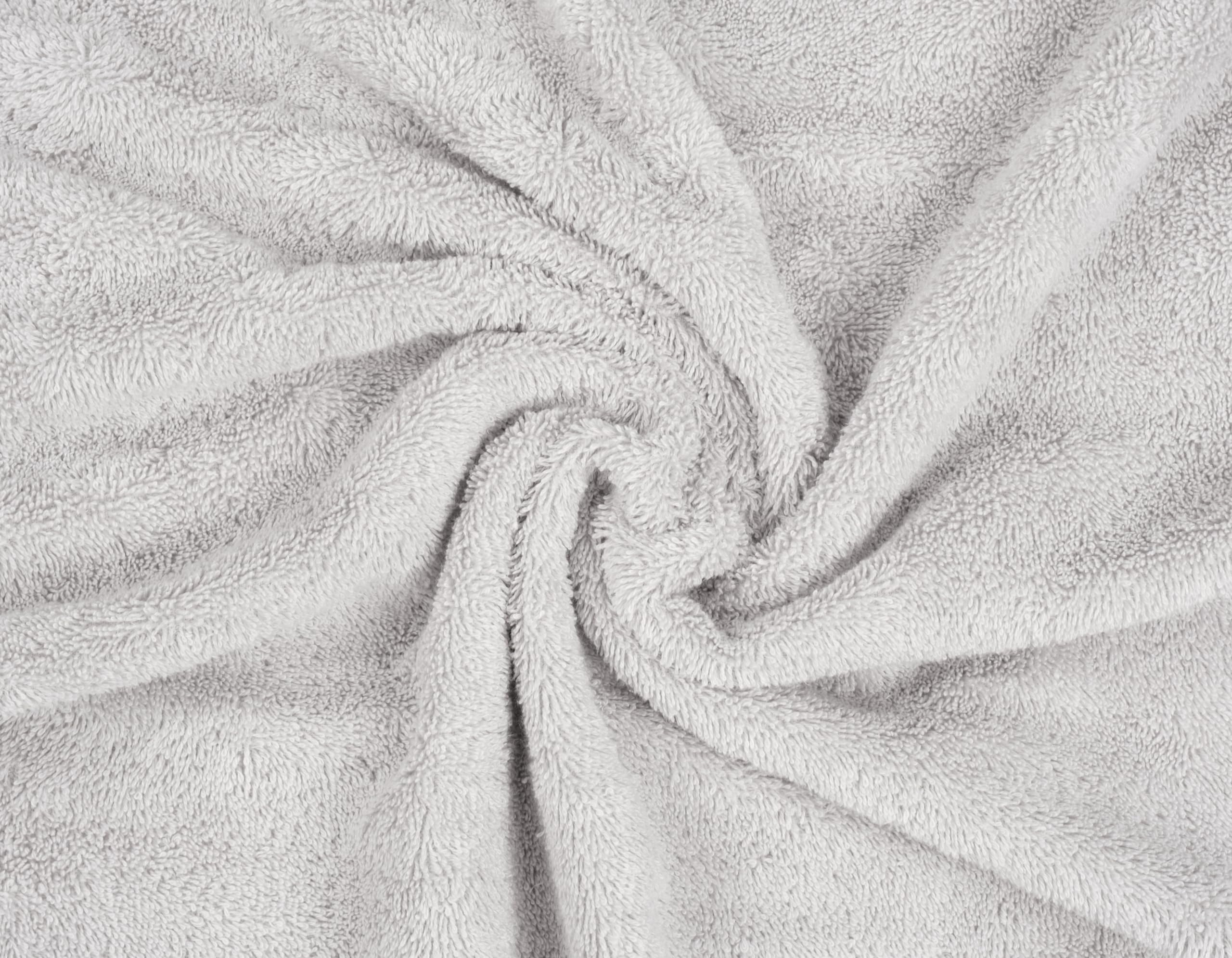 American Soft Linen Luxury 6 Piece Towel Set, 2 Bath Towels 2 Hand Towels 2 Washcloths, 100% Turkish Cotton Towels for Bathroom