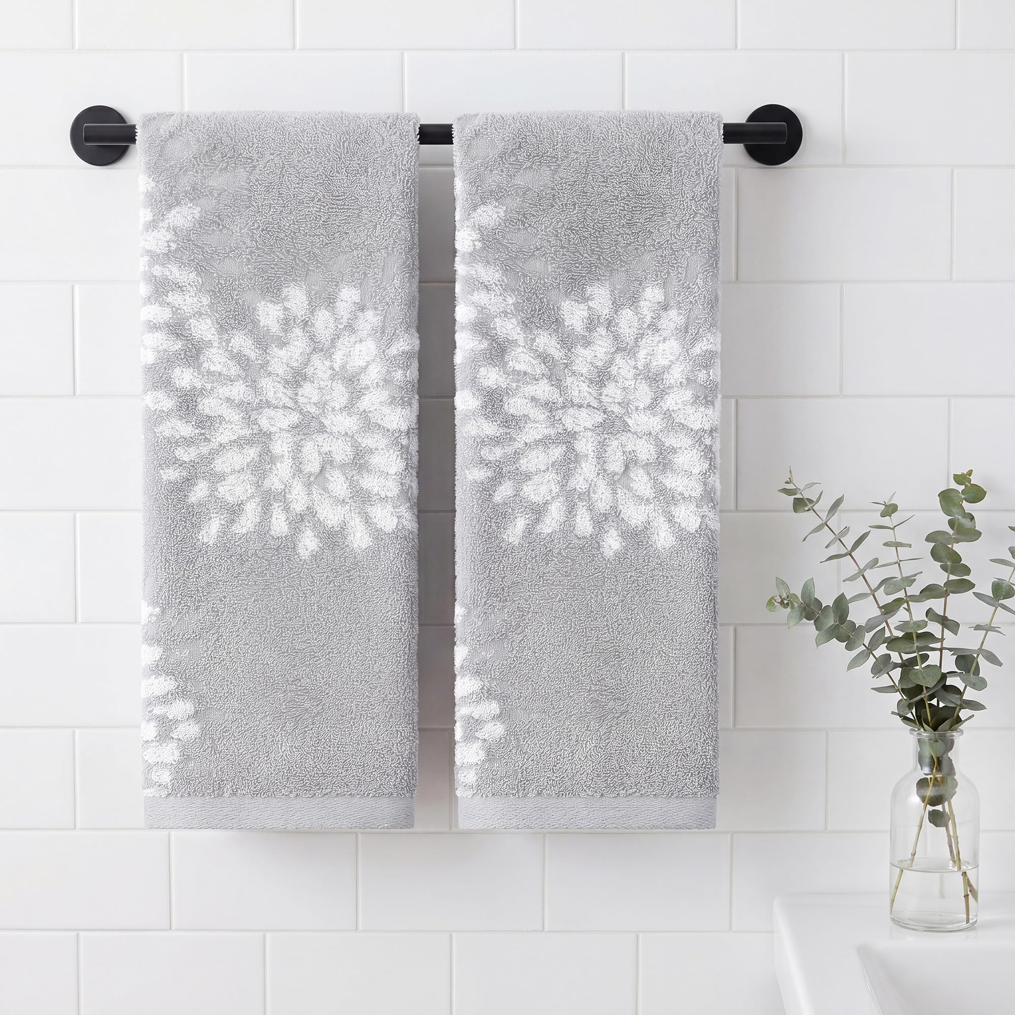 HMETOL Cartoon Patten Cotton Absorbent Soft Hand Towels