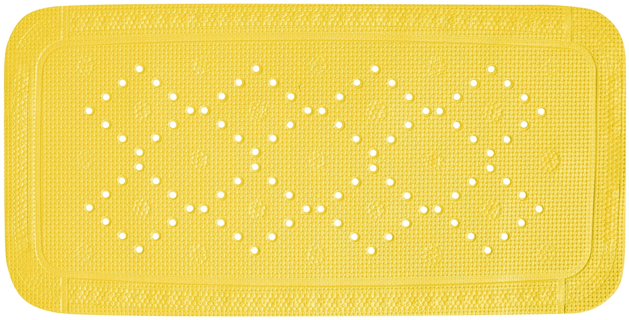 Spirella 71 x 36 Yellow Collection Alaska Shower Mat, PVC