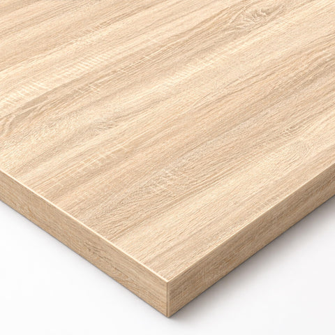 POKAR Table Top 120x80 cm | Desk Top 25 mm Thick | Perfect for Height Adjustable Standing Desk or Dining Table DIY | Durable Laminated Table Top
