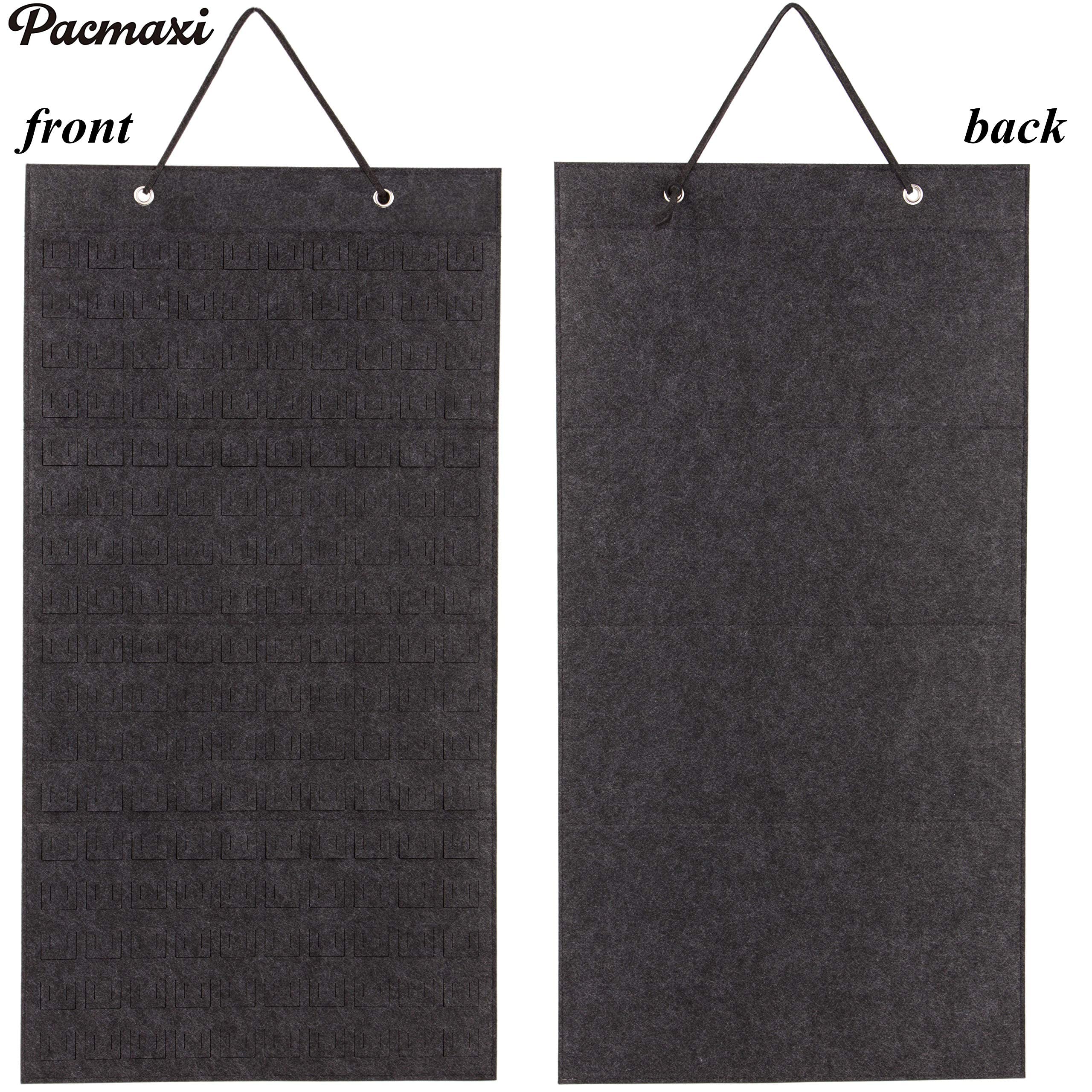 PACMAXI Hanging Brooch Pin Organizer, Display Pins Storage Case, Brooch Collection Storage Holder, Holds Up to 170 Pins.(Not Include Any Accessories)