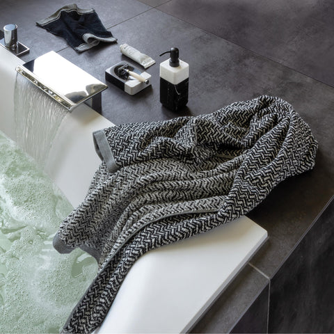 möve face Cloth, 85% Baumwolle / 10% Viskose aus Bambus-Zellstoff / 5% Leinen Cashmere, 30 x 30 cm