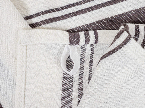 KAF Home Assorted Flat Kitchen Towels | Set of 10 Dish Towels, 100% Cotton - 18 x 28 inches | Ultra Absorbent Soft Kitchen Tea Towels