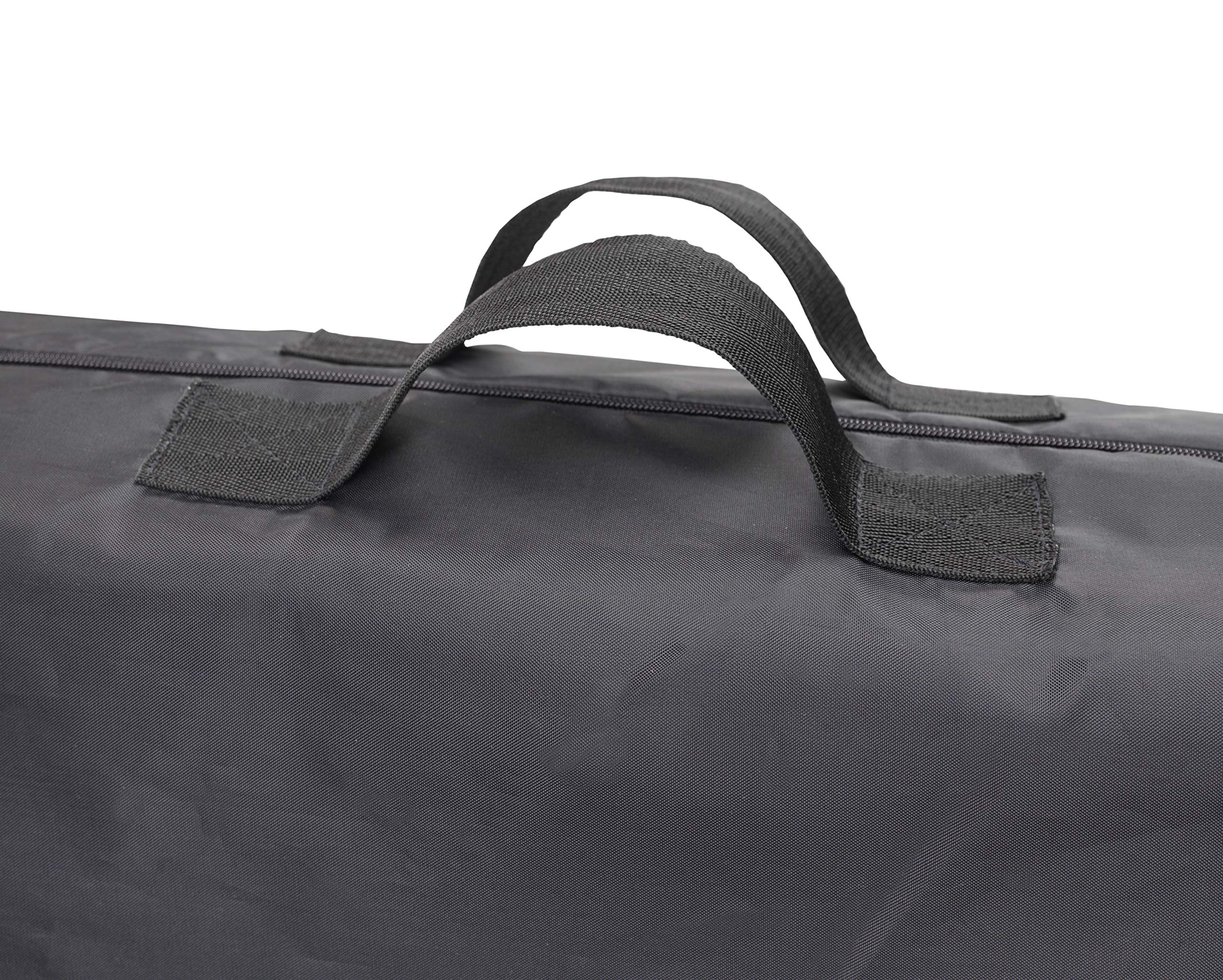 Mattress Storage Carry Bag with Zipper and Handle by Direct Manufacturing – multiple sizes, reusable and washable (120cm x 200cm x 25cm)