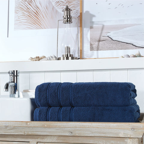 Christy Antalya Bath Sheets Set | 6 Piece | 100% Turkish Cotton | 600GSM | Soft Plush Luxury Towel Set | 2 Bath Sheets 2 Hand Towels 2 Face Cloths