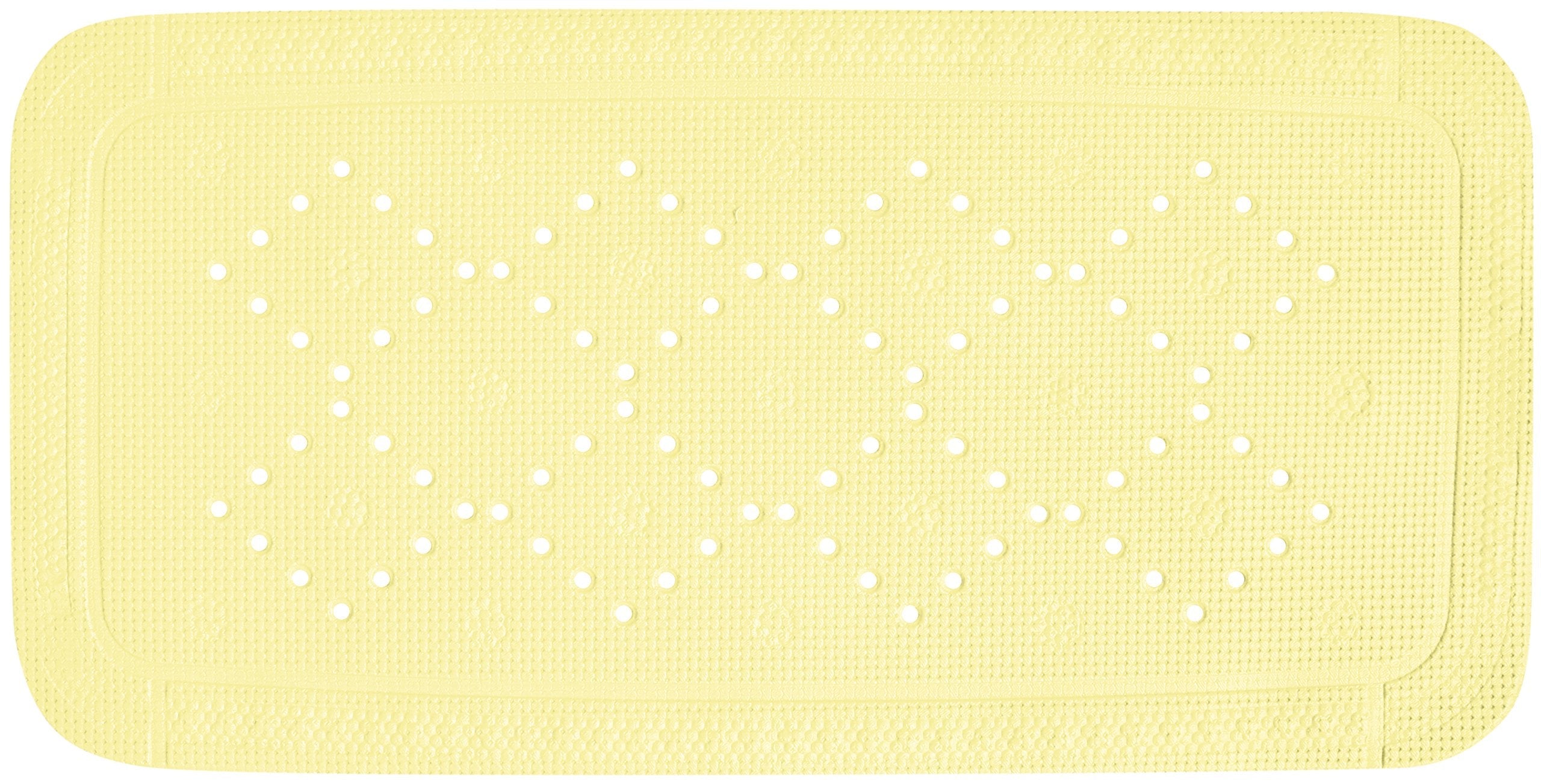 Spirella 91 x 36 cm Yellow Alaska Collection Shower Mat, PVC