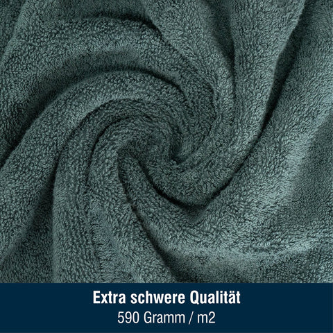Merana Rome Washcloth Set Absorbent Soft and Lint- Terry Wash Mitts in Luxury Quality Heavy Organic Cotton 590 GSM