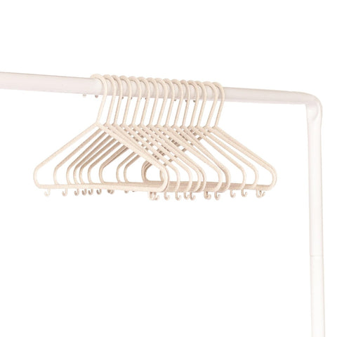 3 Sprouts Wheat Straw Baby Hangers, 30 Pack, Baby Closet, Speckled Cream