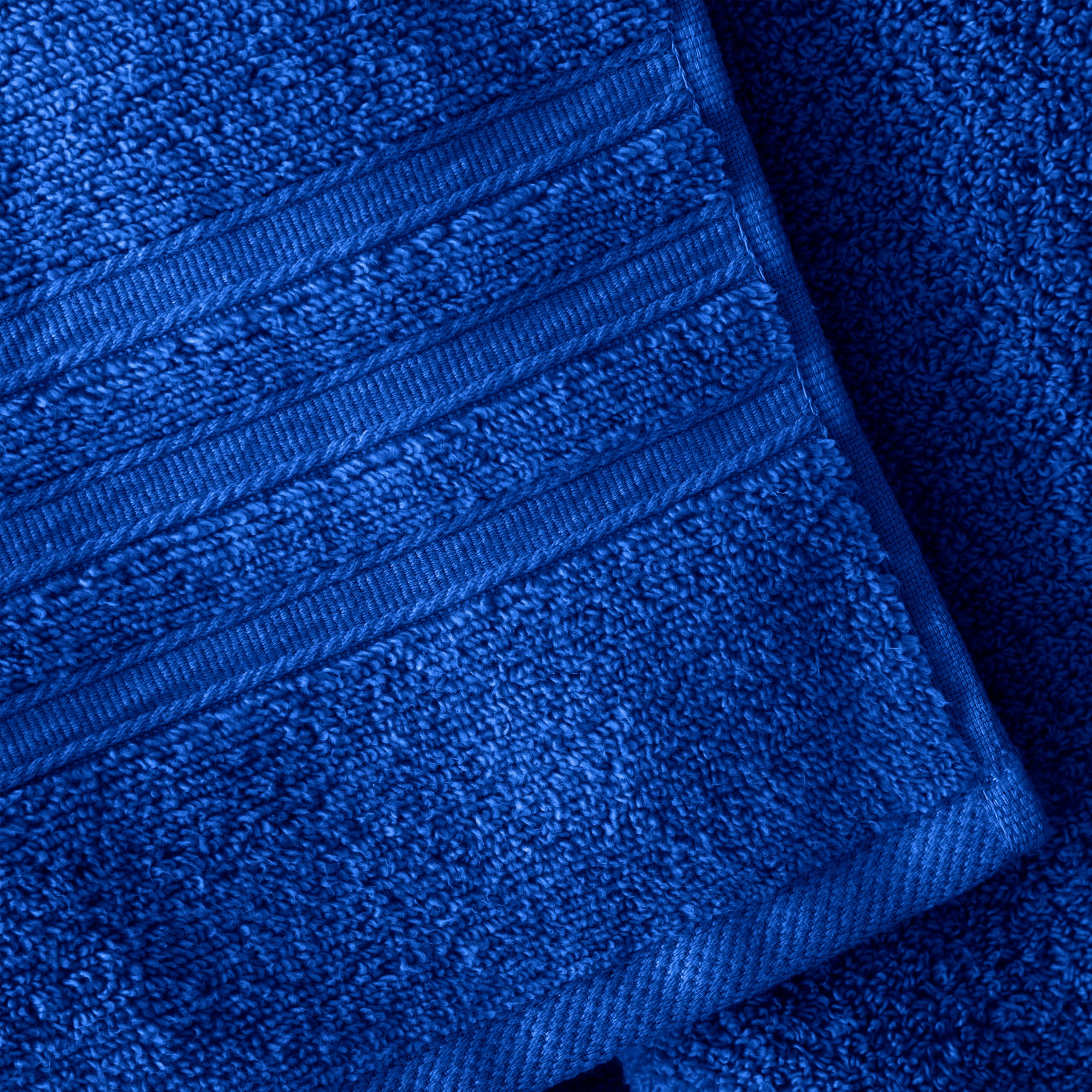 Catherine Lansfield Zero TwistZero Twist Cotton 50x85cm Hand Towel Cobalt Blue