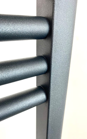 Greened House Anthracite Electric Heated Towel Rail 500mm W x 800mm H