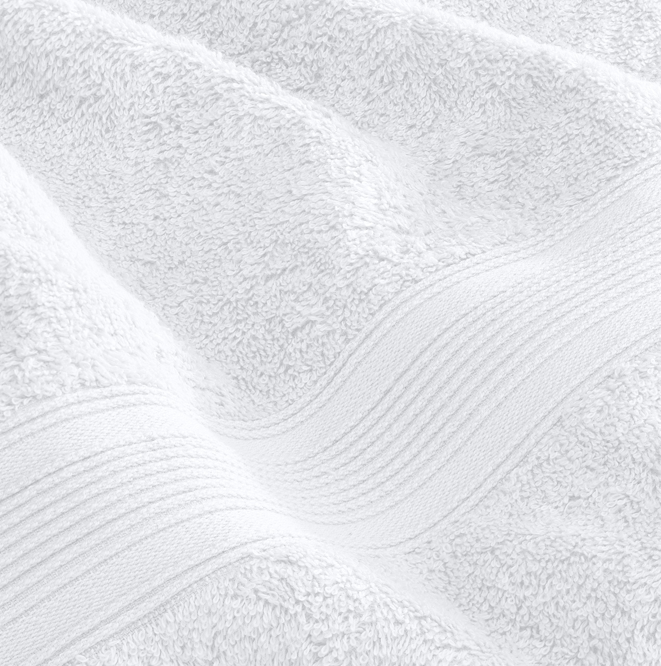 NatureMark NM-HT0801 terry cloth sauna towel 80 x 200 cm 100% cotton pack of 2 White