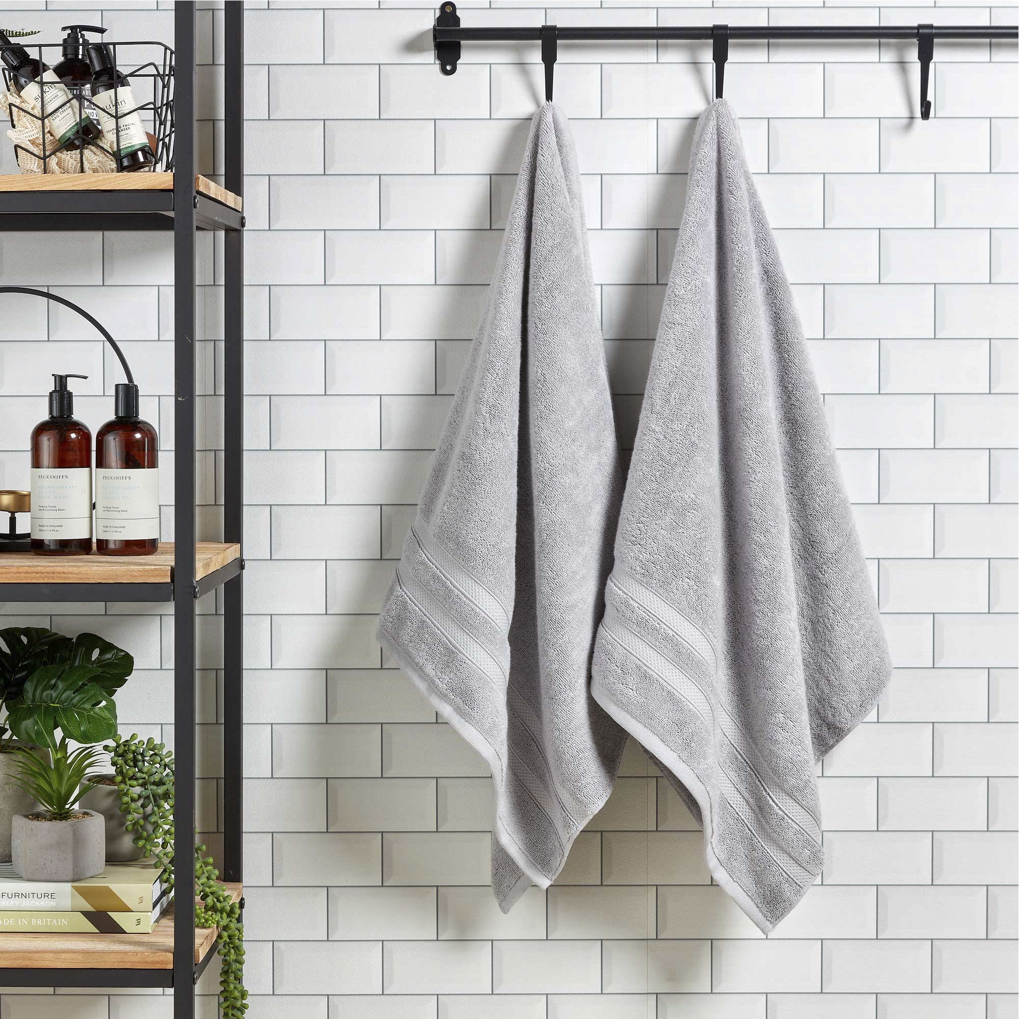 Christy Chroma Family Towel Set | Set of 6 | 2 Hand 2 Bath 2 Bath Sheets | Highly Absorbent Heavyweight 675GSM | Bold and Bright