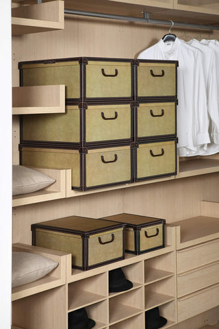 Lavatelli Cardboard Storage Boxes with Lid Tapirus 32x42x21cm Home Storage