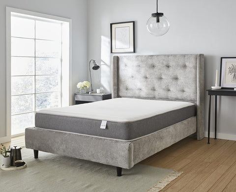 Starlight Beds Linear Grey Double Mattress, 4ft6 x 6ft3