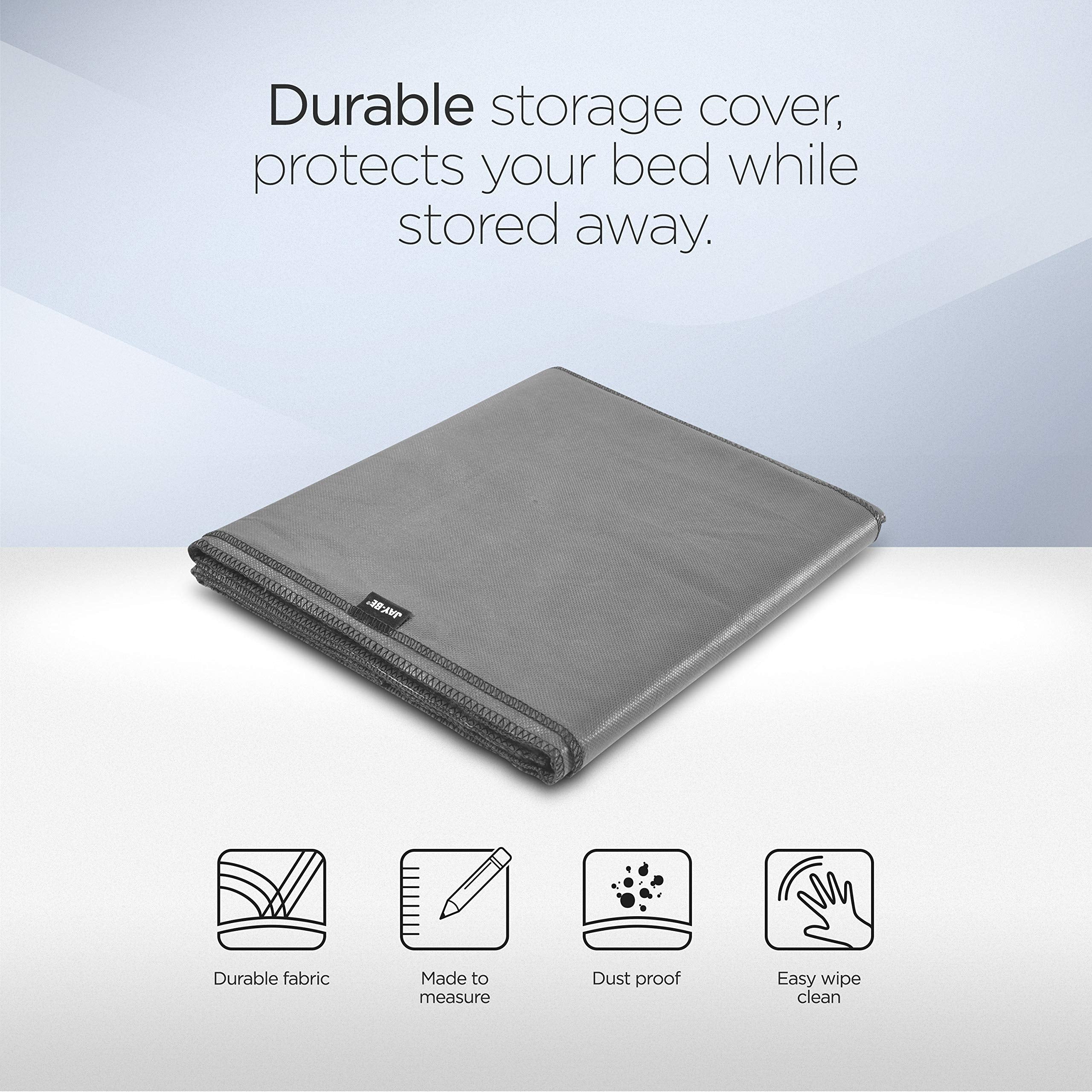 Jay-Be Storage Cover for Supreme and Visitor Folding Beds - Single - Grey