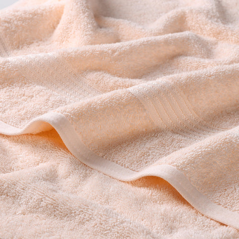 Superior Set, Cotton, Peach, 8PC Hand Towels