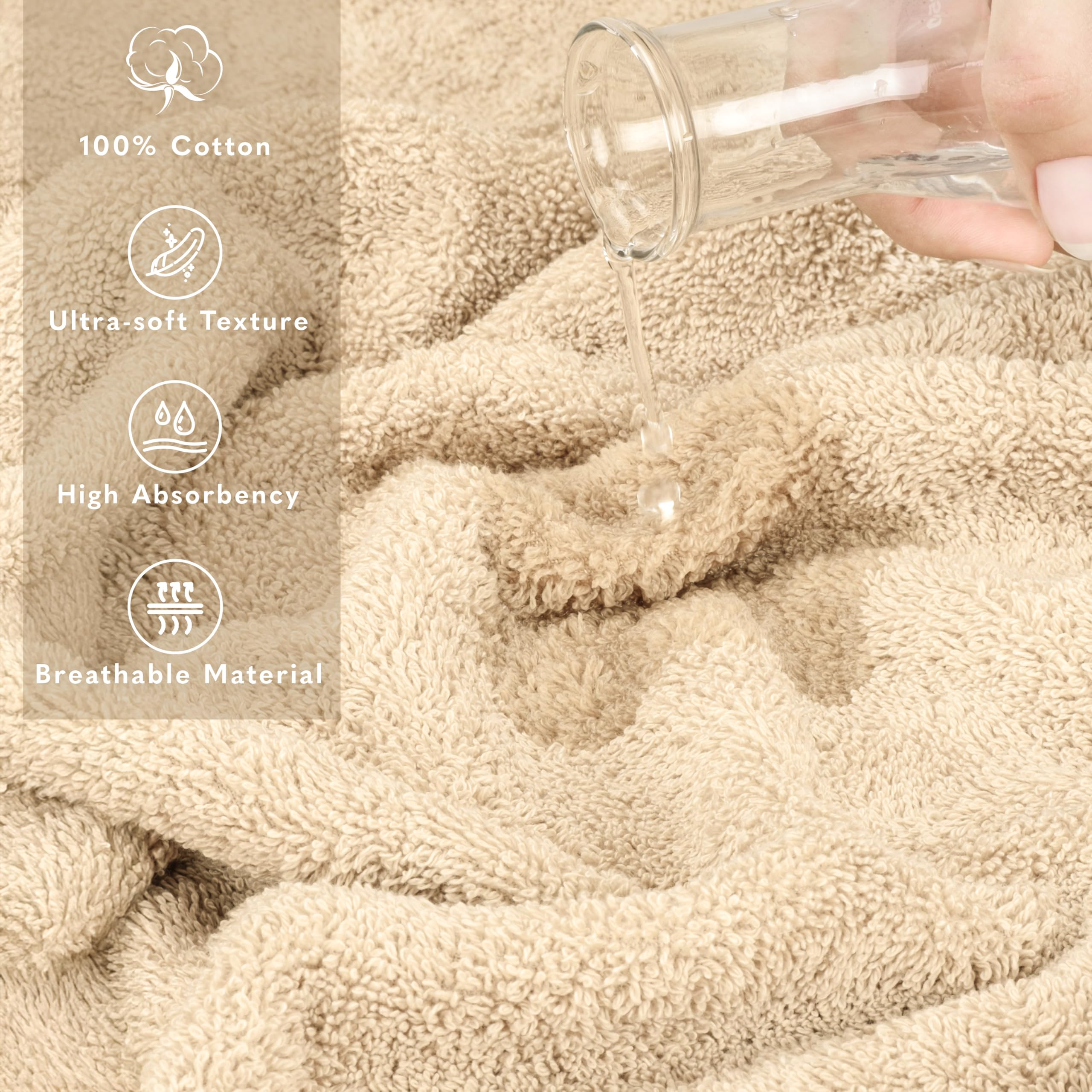 American Soft Linen Jumbo Large Bath Towels, 100% Turkish Cotton Bath Sheet 35 in 70 in, Bath Towel Sheets for Bathroom, Bath Sheet Towels