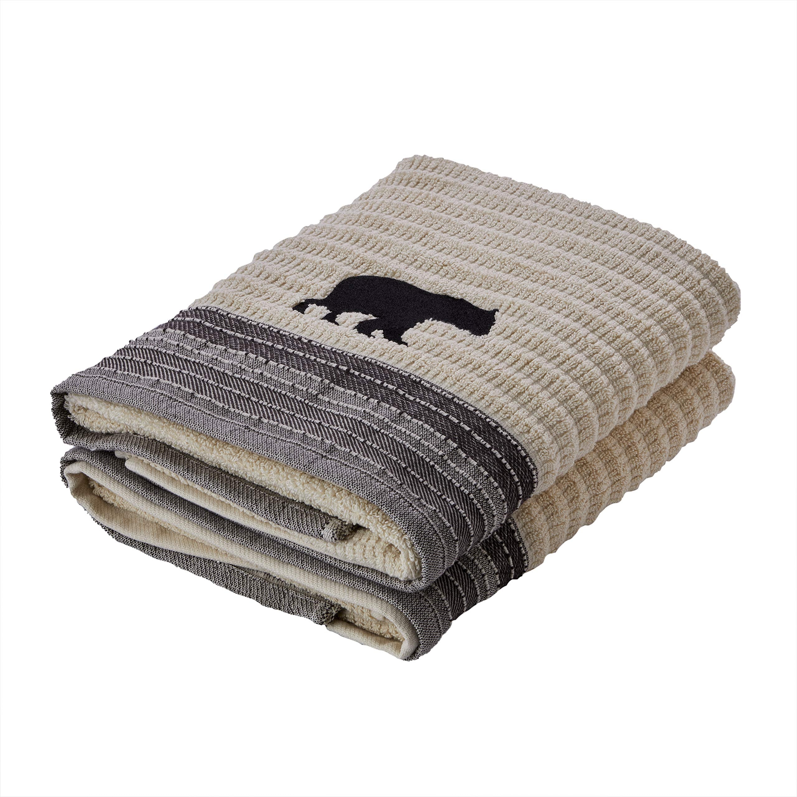 SKL Home Bath Towel, Cotton, Wheat