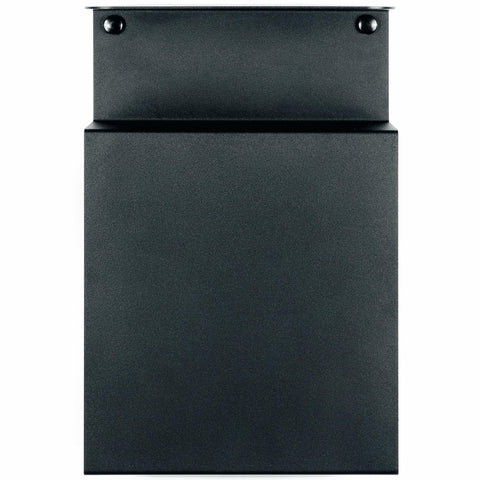 etterr Bedside Cabinet | Steel Bed Side Table | Black Floating Narrow Table | Made in Europe